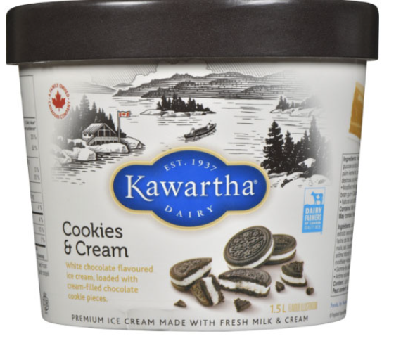 kawartha cookie n cream
